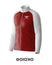 Sports Raglan Jacket Red and White