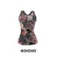 Pink Floral - Body Fit Tank Top