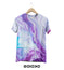 Purple Marble - Short Sleeve T-Shirt